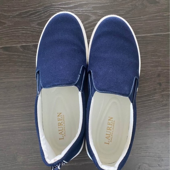 Ralph Lauren Women’s Loafers Denim size 7W with Box - Picture 2 of 3